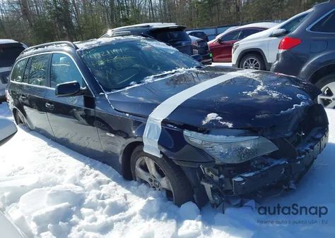 2008 BMW 535Xi z USA, uszkodzony, nr VIN WBAPT73568CX01509